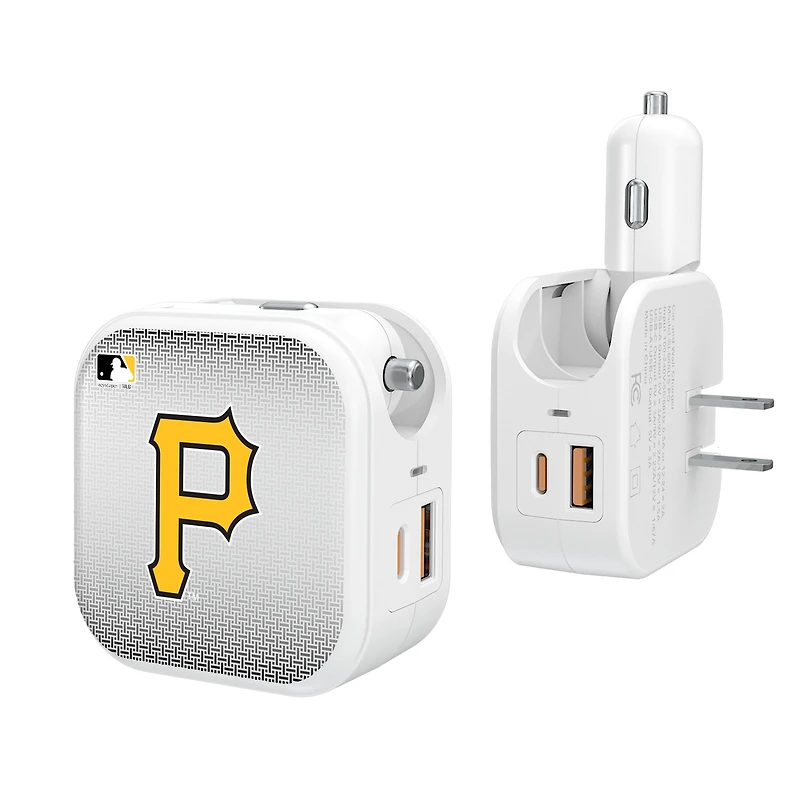 Keyscaper Pittsburgh Pirates 2-In-1 USB Charger