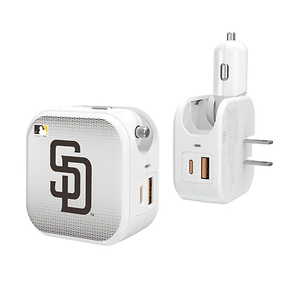 Keyscaper San Diego Padres 2-In-1 USB Charger