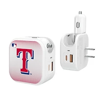 Keyscaper Texas Rangers 2-In-1 USB Charger