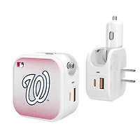 Keyscaper Washington Nationals 2-In-1 USB Charger