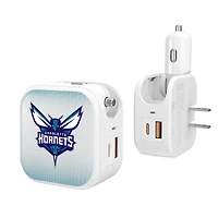 Keyscaper Charlotte Hornets 2-In-1 USB Charger