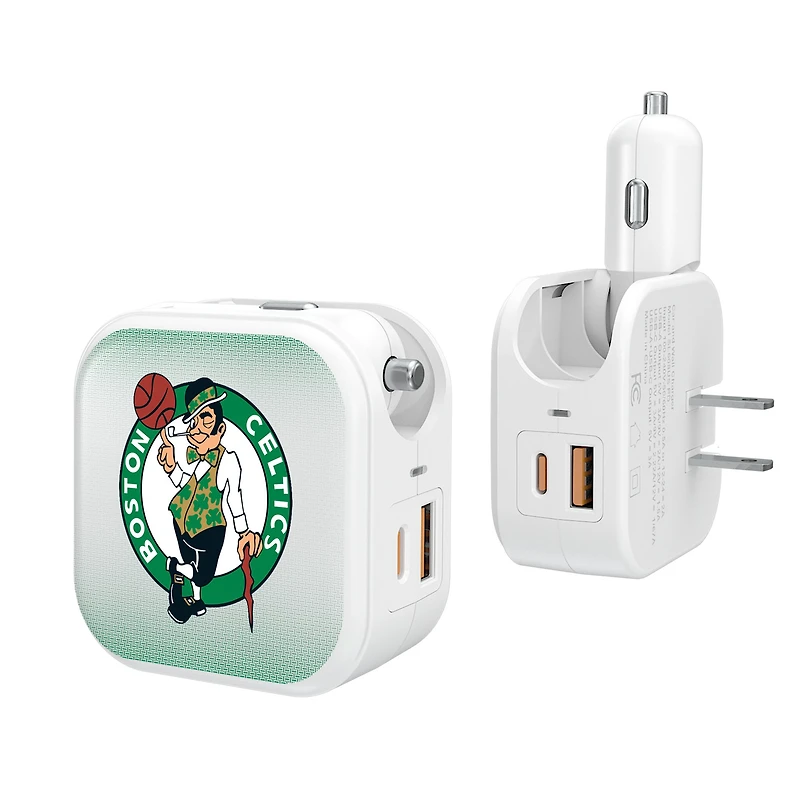 Keyscaper Boston Celtics 2-In-1 USB Charger