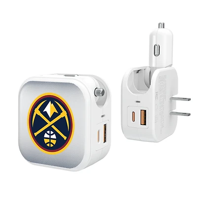 Keyscaper Denver Nuggets 2-In-1 USB Charger
