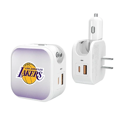 Keyscaper Los Angeles Lakers 2-In-1 USB Charger