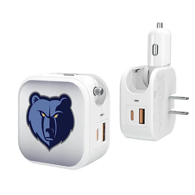 Keyscaper Memphis Grizzlies 2-In-1 USB Charger