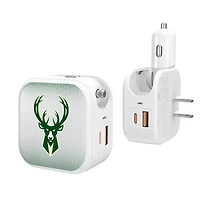 Keyscaper Milwaukee Bucks 2-In-1 USB Charger