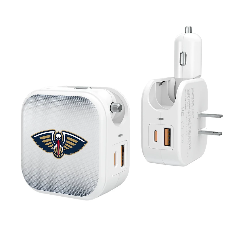 Keyscaper New Orleans Pelicans 2-In-1 USB Charger