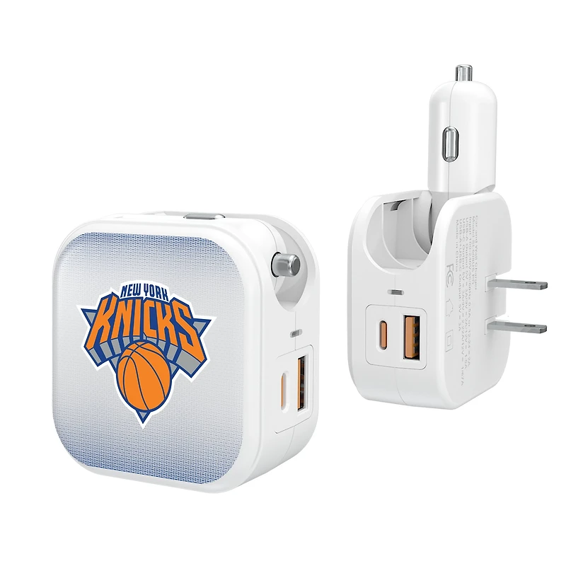 Keyscaper New York Knicks 2-In-1 USB Charger