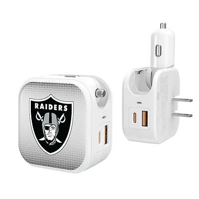 Keyscaper Las Vegas Raiders 2-In-1 USB Charger