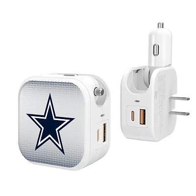 Keyscaper Dallas Cowboys 2-In-1 USB Charger