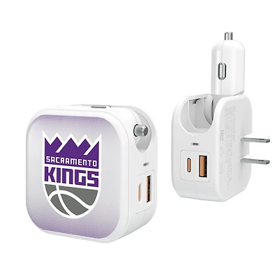 Keyscaper Sacramento Kings 2-In-1 USB Charger
