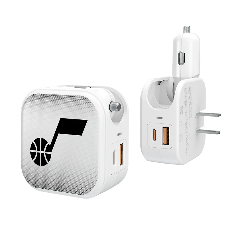 Keyscaper Utah Jazz 2-In-1 USB Charger