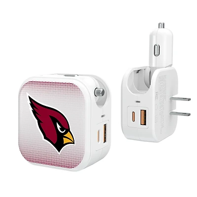 Keyscaper Arizona Cardinals 2-In-1 USB Charger
