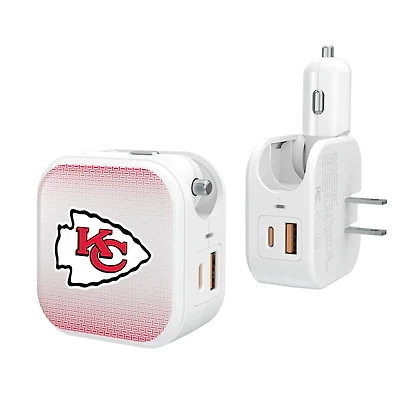 Keyscaper Kansas City Chiefs 2-In-1 USB Charger