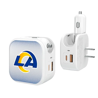 Keyscaper Los Angeles Rams 2-In-1 USB Charger