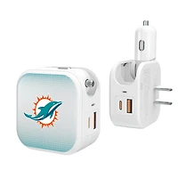 Keyscaper Miami Dolphins 2-In-1 USB Charger