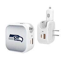 Keyscaper Seattle Seahawks 2-In-1 USB Charger