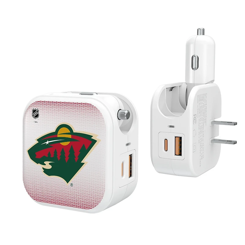 Keyscaper Minnesota Wild 2-In-1 USB Charger