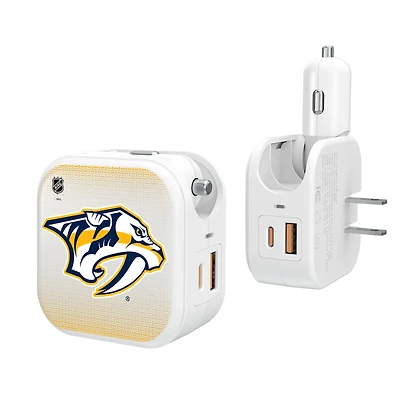Keyscaper Nashville Predators 2-In-1 USB Charger