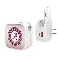 Keyscaper Alabama Crimson Tide 2-In-1 USB Charger