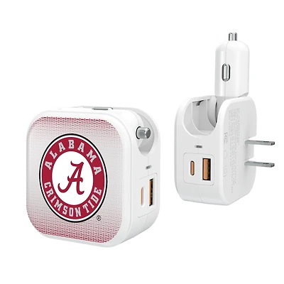 Keyscaper Alabama Crimson Tide 2-In-1 USB Charger