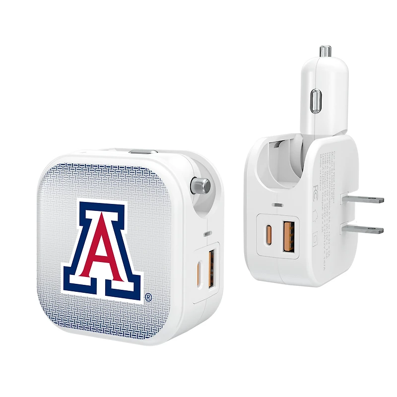 Keyscaper Arizona Wildcats 2-In-1 USB Charger