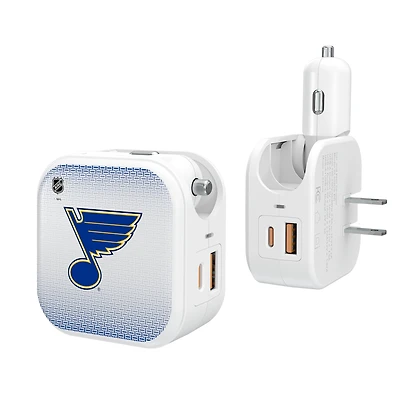 Keyscaper St. Louis Blues 2-In-1 USB Charger