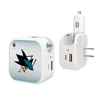 Keyscaper San Jose Sharks 2-In-1 USB Charger