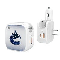 Keyscaper Vancouver Canucks 2-In-1 USB Charger