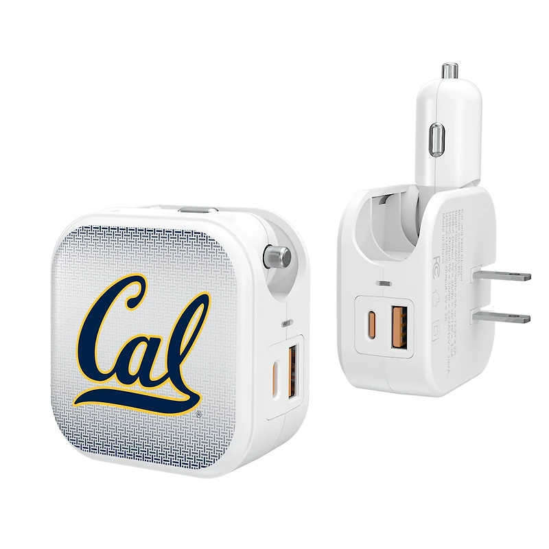 Keyscaper Cal Bears 2-In-1 USB Charger