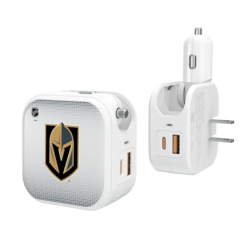 Keyscaper Vegas Golden Knights 2-In-1 USB Charger