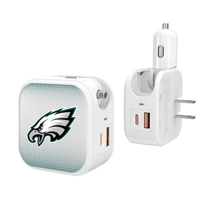 Keyscaper Philadelphia Eagles 2-In-1 USB Charger