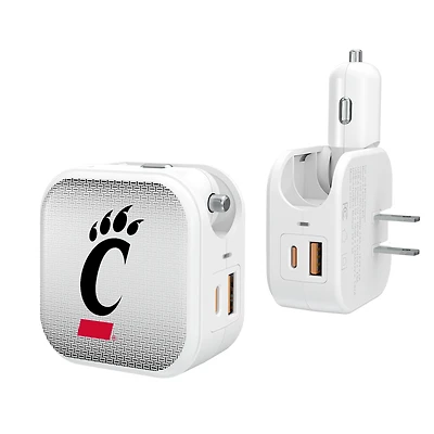 Keyscaper Cincinnati Bearcats 2-In-1 USB Charger