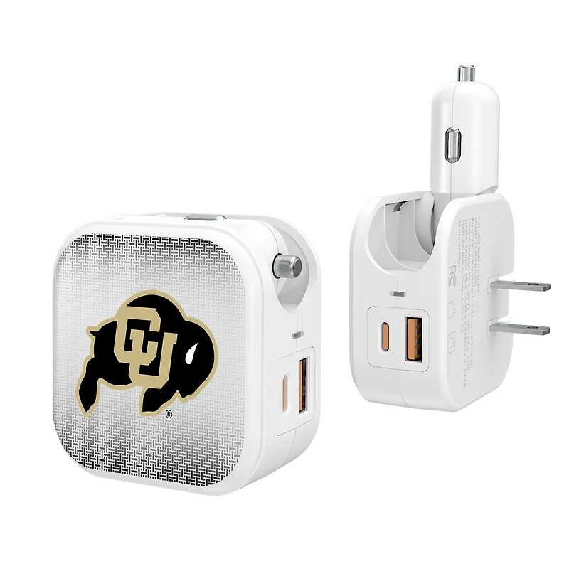 Keyscaper Colorado Buffaloes 2-In-1 USB Charger