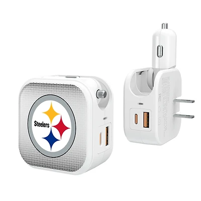 Keyscaper Pittsburgh Steelers 2-In-1 USB Charger