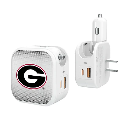 Keyscaper Georgia Bulldogs 2-In-1 USB Charger