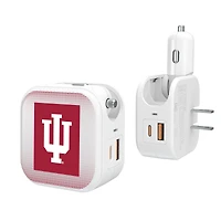 Keyscaper Indiana Hoosiers 2-In-1 USB Charger