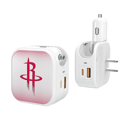Keyscaper Houston Rockets 2-In-1 USB Charger