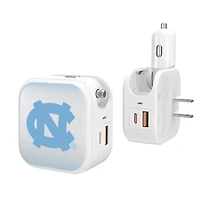 Keyscaper North Carolina Tar Heels 2-In-1 USB Charger