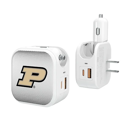 Keyscaper Purdue Boilermakers 2-In-1 USB Charger