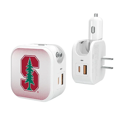 Keyscaper Stanford Cardinal 2-In-1 USB Charger