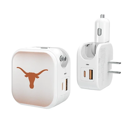 Keyscaper Texas Longhorns 2-In-1 USB Charger