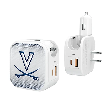 Keyscaper Virginia Cavaliers 2-In-1 USB Charger