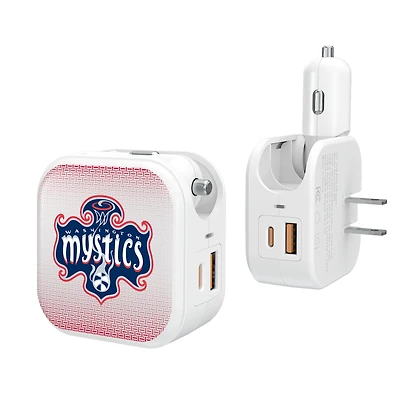 Keyscaper Washington Mystics 2-In-1 USB Charger