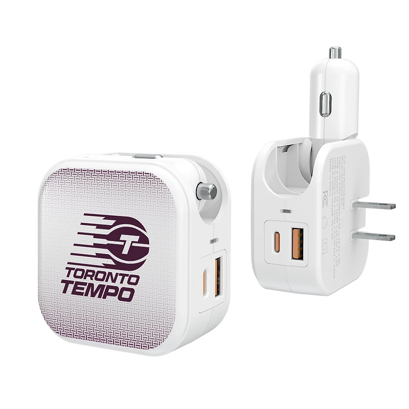 Keyscaper Toronto Tempo 2-In-1 USB Charger