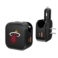 Keyscaper Miami Heat 2-in-1 USB A/C Charger