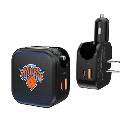Keyscaper New York Knicks 2-in-1 USB A/C Charger