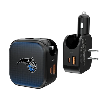 Keyscaper Orlando Magic 2-in-1 USB A/C Charger