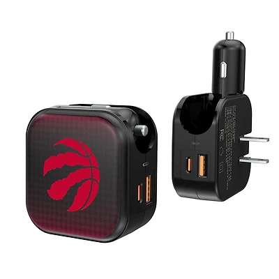 Keyscaper Toronto Raptors 2-in-1 USB A/C Charger