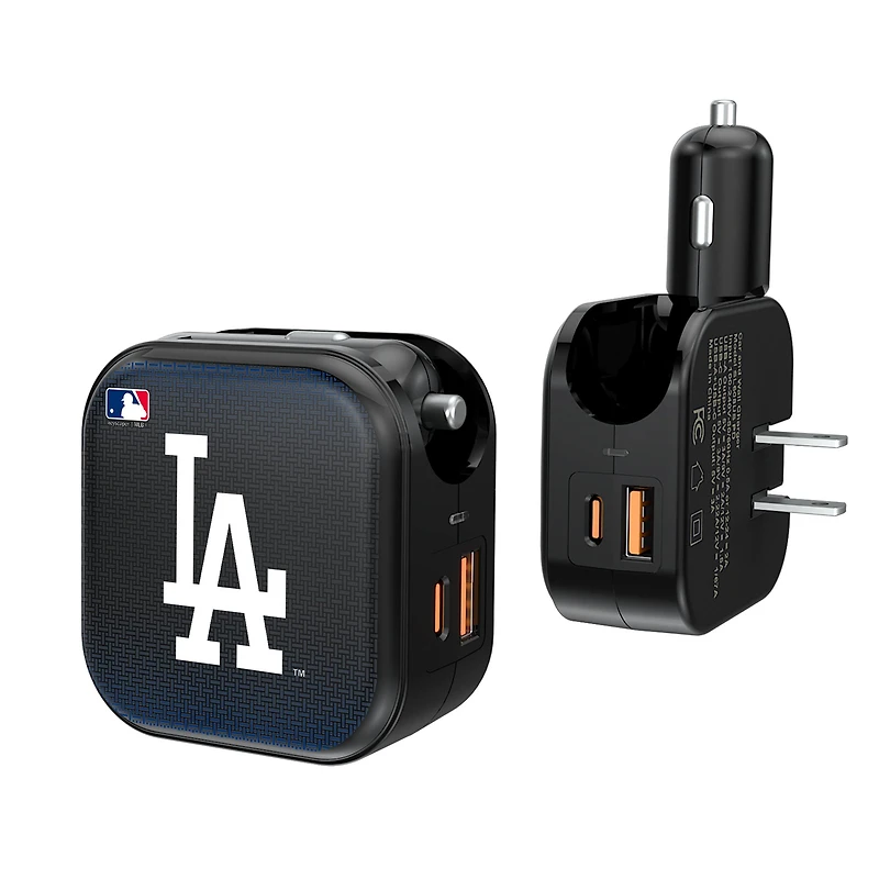 Keyscaper Los Angeles Dodgers 2-in-1 USB A/C Charger